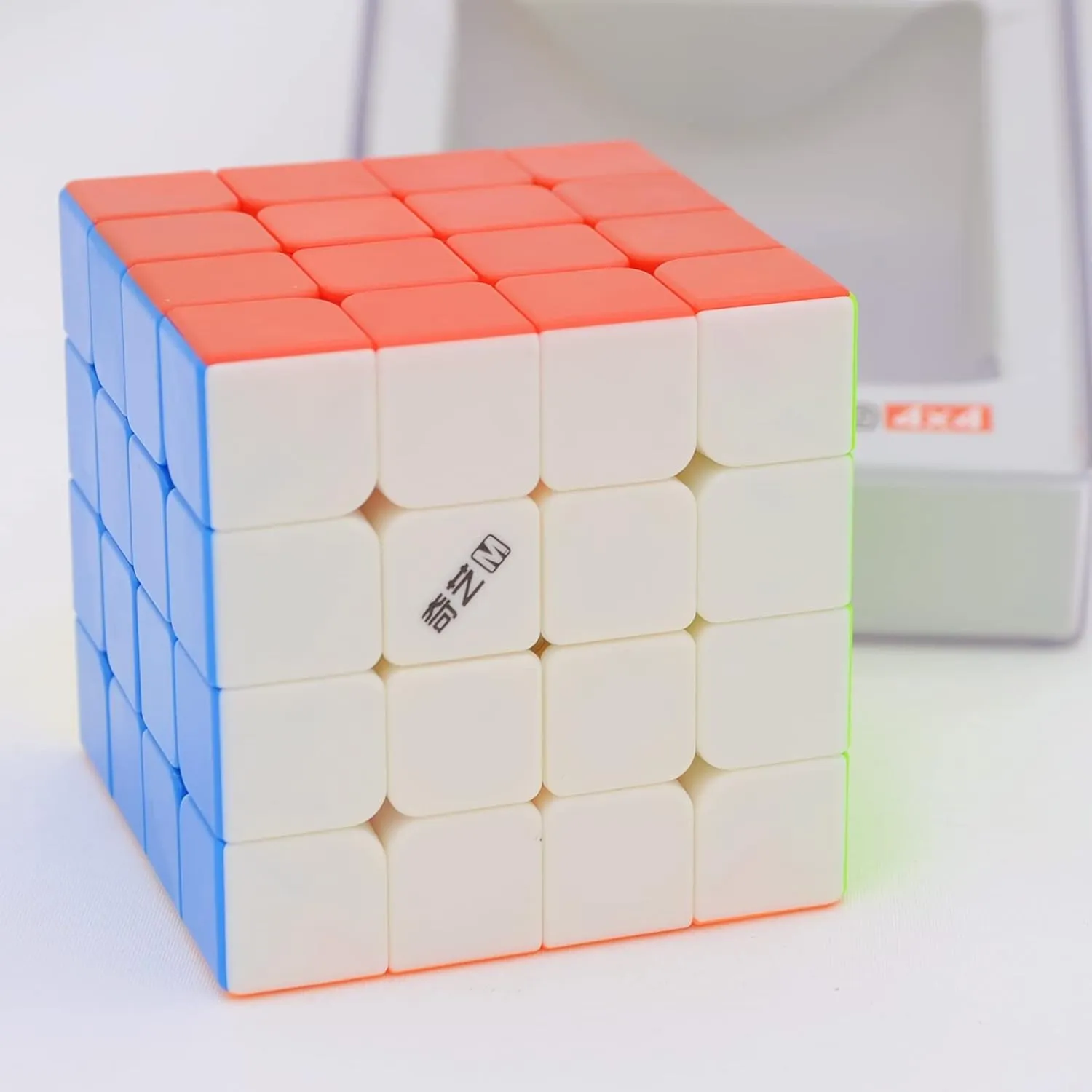 Bukefuno QY MS Series 4x4 Pro Magnetic Speed Puzzle stickerless Cube QY MS 4x4x4 M Mofangge Speed Cube Version