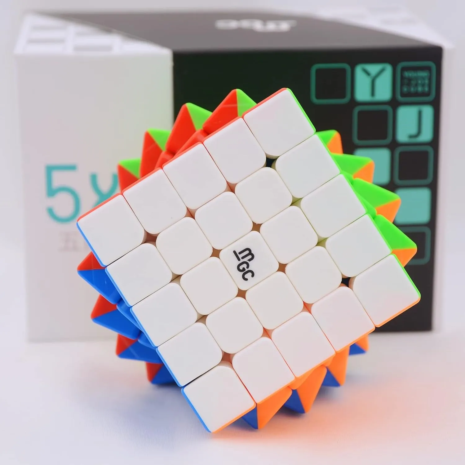 Bukefuno Yongjun MGC 5X5 M Magnetic Speed Puzzle Cube YJ MGC 5X5X5 M Magic Cube Magnetic Stickerless
