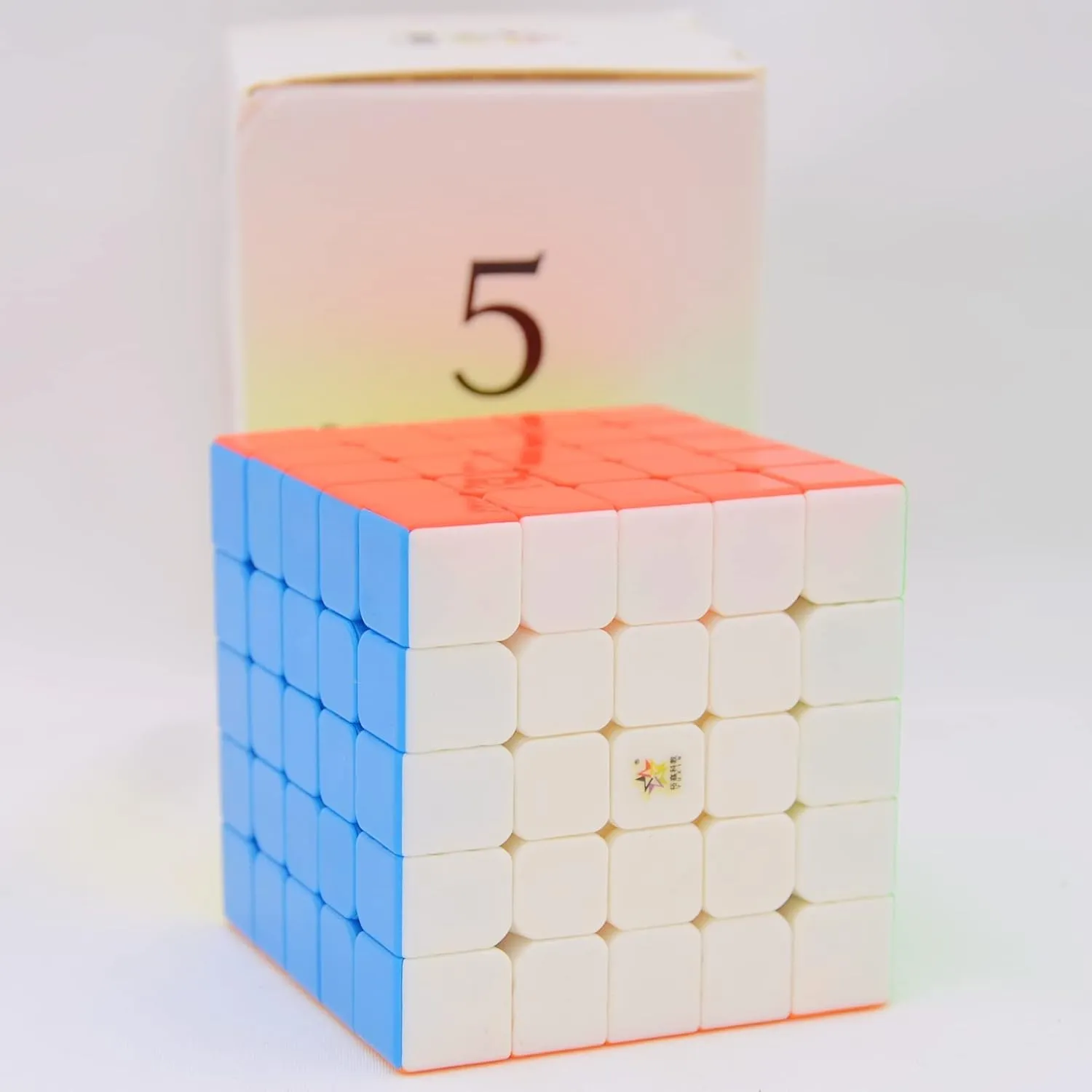Bukefuno Yuxin Little Magic 5x5 Magnetic Magic Speed Cube YuXin Little Magic M 5x5x5 Puzzle Cubes stickerless Magic Cube