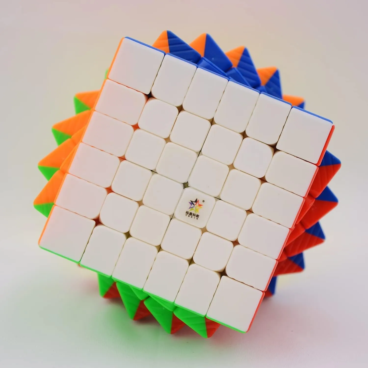 Bukefuno Yuxin Little Magic 6x6 Magnetic Magic Speed Cube YuXin Little Magic M 6x6x6 Puzzle Cubes stickerless Magic Cube
