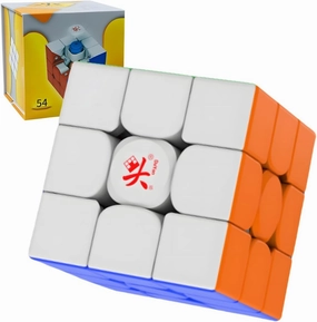 Bukefuno Dayan GuHong Pro M 3x3 Magnetic 54mm Speed Magic Cube GuHong Standard 3x3x3 Puzzle Stickerless Cube