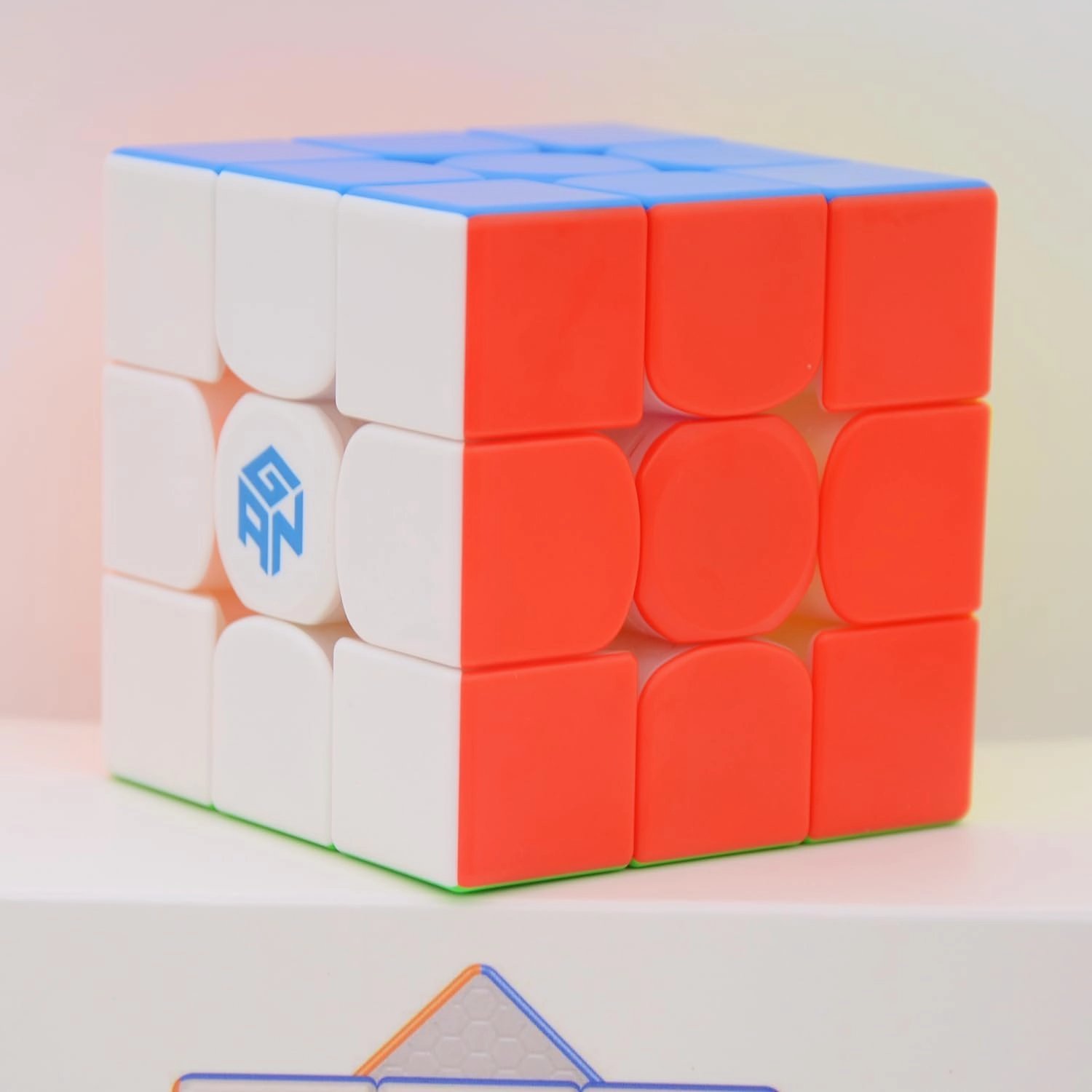 Bukefuno GAN 11 M 3x3 Magnetic Magic Cube GAN11M Speed GAN 11M Puzzle Magic Cubes GAN11 M 3x3 Cube Toy(Frosted Surface Stickerless)