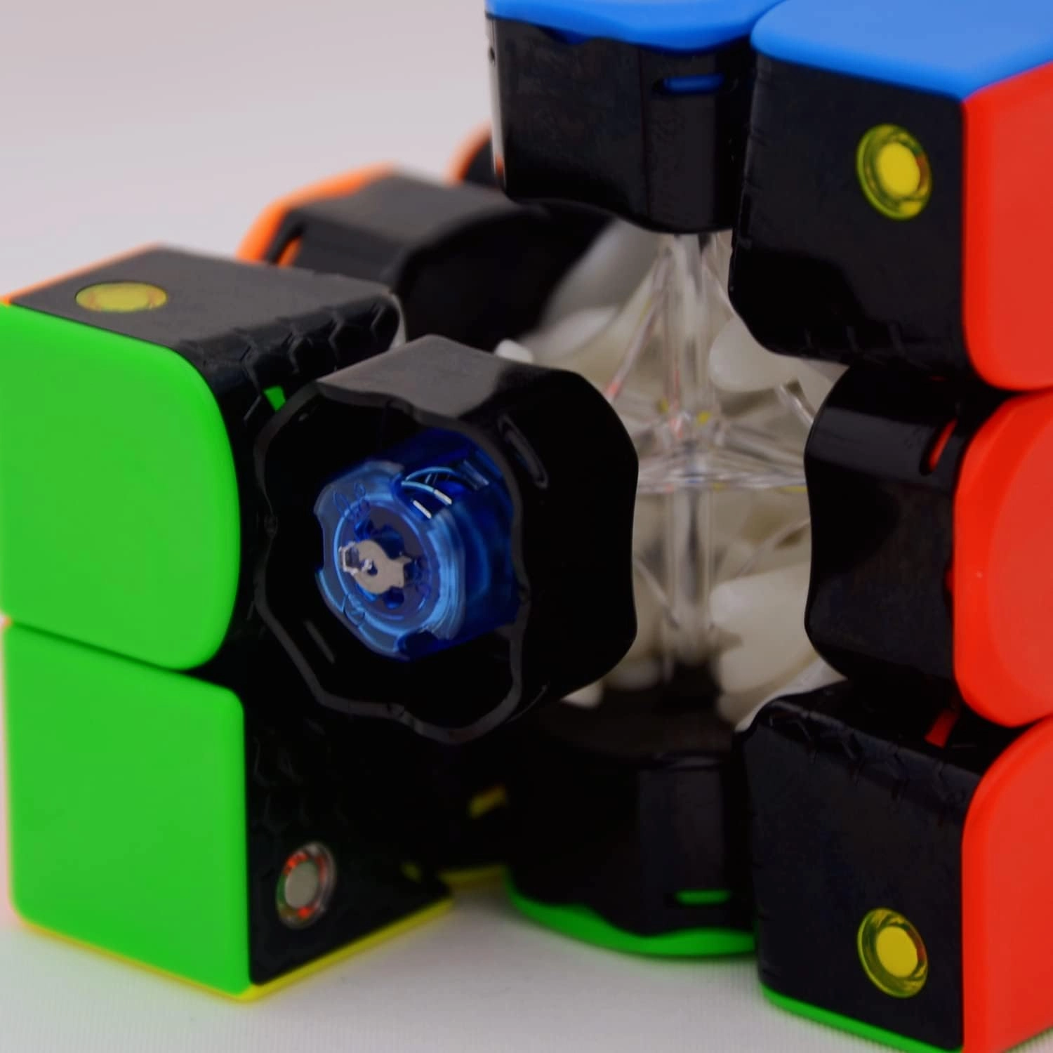 Bukefuno GAN 356 M Standard Version 3x3 Magnetic Speed Magic Cube stickerless GAN356 M with Extra GES 3x3x3 Speed Puzzle Cube GAN 356M Magic (Standard ver. 2020)