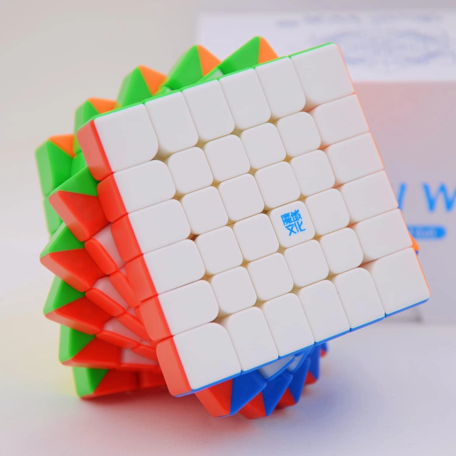 Bukefuno MoYu Aoshi WR M 6x6 Magic Cube Magnetic Moyu Aoshi WRM Puzzle 6x6x6 Magic Stickerless Cube Speed