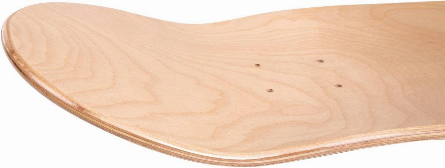 Cal 7 Natural Skateboard Deck with Graphic Grip Tape | 7.75, 8, 8.25, and 8.5 Inch | Maple Board for Skating