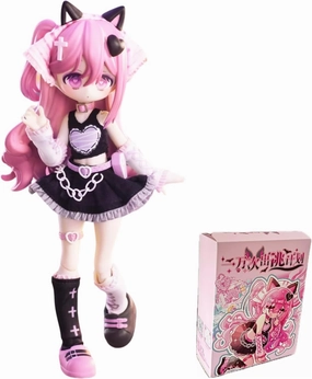 CALEMBOU BJD Blind Box, Kawaii Ten Thousand Escape Plans Series Ball Jointed Doll, Surprise Toys Collectable Action Figure Posable Dress Up Doll for Gifts