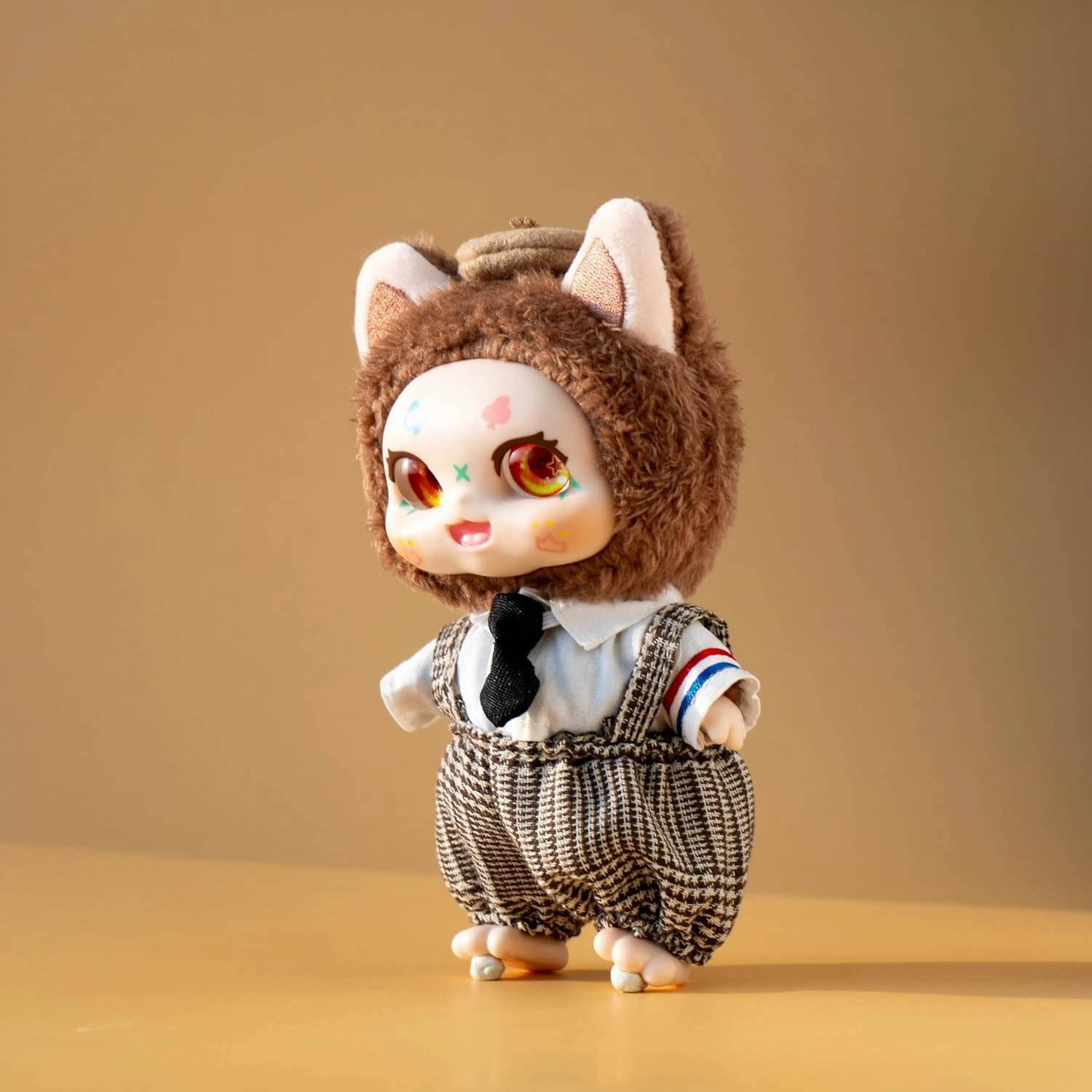 CALEMBOU Plush Doll Clothes, 6.7 Inches Cute Couple Dress Set Doll Clothes for Plush Doll, Kawaii Doll Accessories Toys Gifts for Girls(Only Clothes)