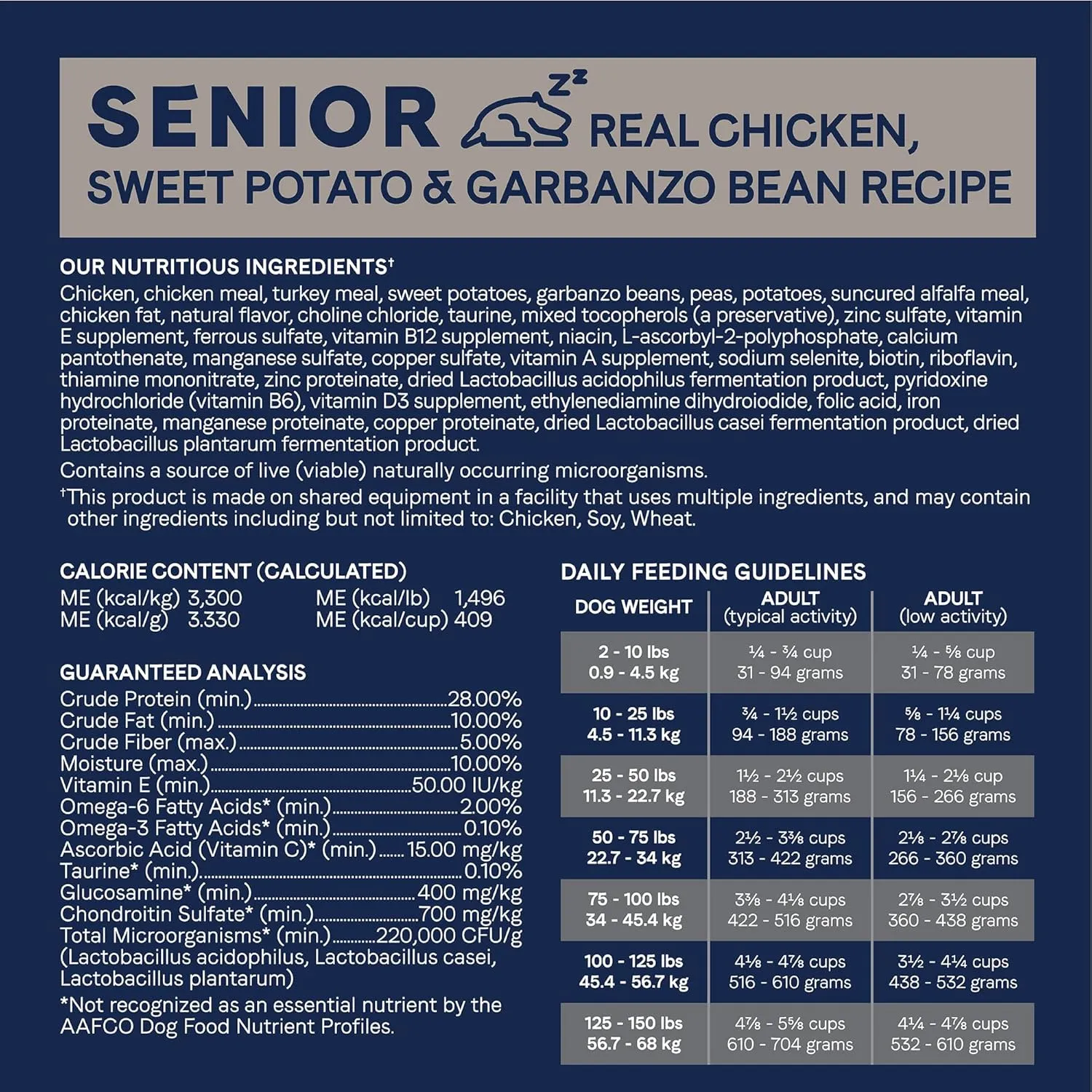 Canidae Pure Grain Free Dry Dog Food for Seniors, Real Chicken, Sweet Potato & Garbanzo Bean, 12 lbs.