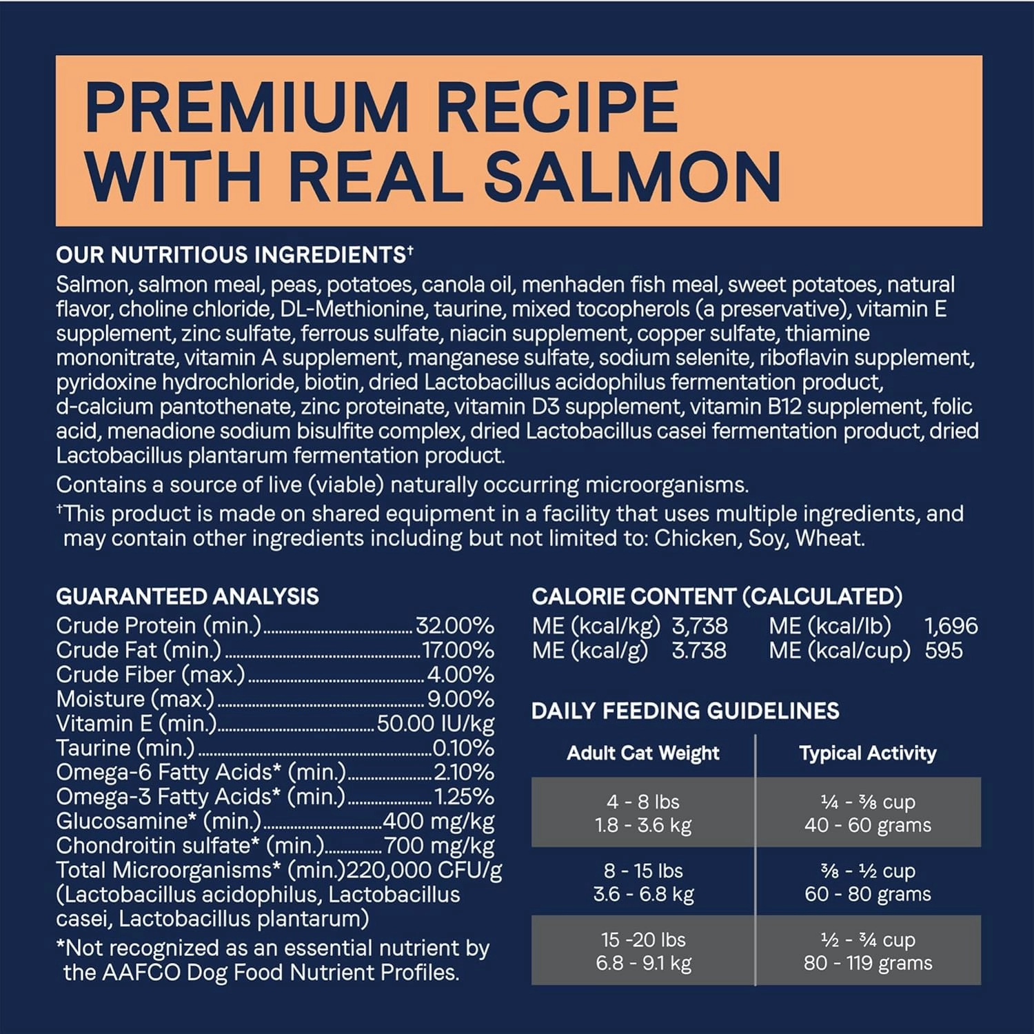 Canidae Pure Limited Ingredient Premium Dry Cat Food, Real Salmon Recipe, 10 lbs, Grain Free