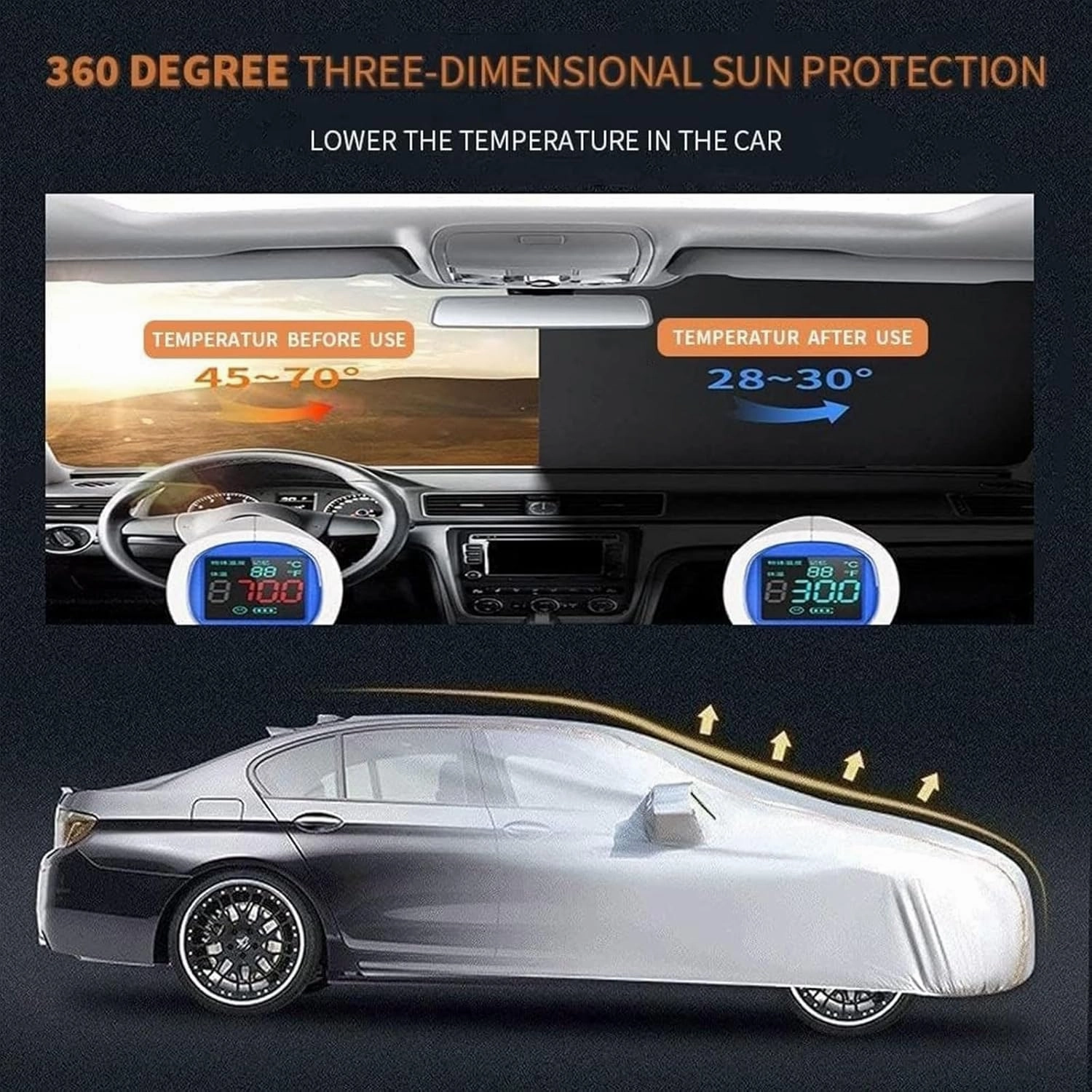 Car Cover Waterproof Breathable Compatible with Smart Roadster 452 Roadster,Outdoor Car Cover Windproof Dustproof Sunscreen UV Resistant All-Weather Protection (Color : A, Size : Thin)