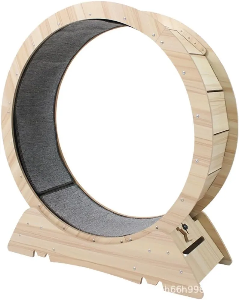Cat Running Wheel Cat Treadmill Silent Roller Pet Sports Fitness Claw Grinding Without Pinching Feet Cat Step Cat Climbing Frame Home Cat Exercise Wheel