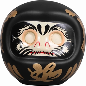 Ciieeo Japanese Ceramic Doll Miniature Luck Coin Jar for Money Storage Unique Design Porcelain Container for Home Office Car and Store Cute Space Saving Decor