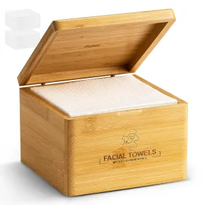 Clean Facial Towels,1 Box with 120 Ct Disposable Face Towels - Premium Facial Cleansing Cloths & Towelettes, Perfect for Skincare Routine - Biodegradable, Travel-friendly, and Eco-friendly