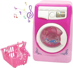 Coherny Toy Washing Machine Kids Mini Simulation Dollhouse Furniture Kitchen Toys Children Play House Toy …