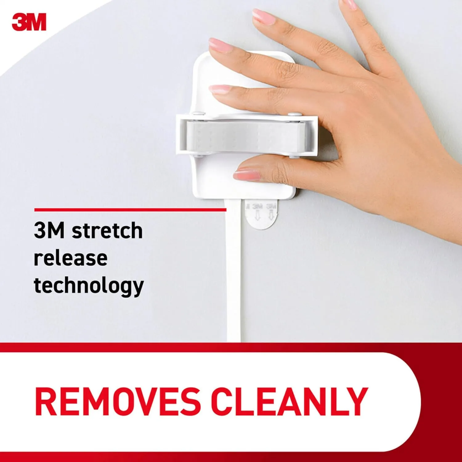 Command Broom and Mop Grippers, 2 Hangers and 4 Command Strips, Damage Free Hanging Wall Mount Broom and Mop Holder, Household Cleaning Organizer for Organization and Storage, Holds up to 4 lb