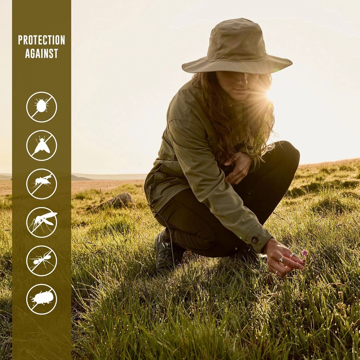Craghoppers Womens Insect Shield Pro Legging | Insect Protection for Outdoors, Hiking, and Travel