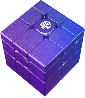 CuberShop GAN Mirror M Cube UV Coated, 2022 New Version, Magnetic Mirror, 3x3 2022 Magnetic Speed Cube Puzzles, Purple Color Funny Cube, GAN Irregular Magic Cube in 2022