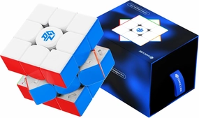 CuberShop GAN 14 MagLev Pro UV Coated, 2024 Upgraded Supreme GAN 14 M 2024 Flagship 3x3 Magnetic Speed Cube, 56mm Magic Cube Puzzle (GAN14 MagLev Pro UV, Glossy Surface & Primary Internal)