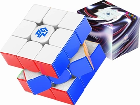 CuberShop GAN 15 MagLev UV Coated, 2024 New Gans Premium GAN 15 M Flagship 3x3 MagLev Magnetic Speed Cube, Stable & Fast 56mm Magic Cube Puzzle (GAN15 MagLev UV, Glossy Surface Primary Internal)