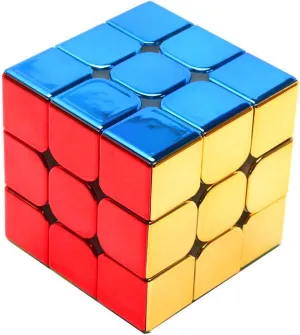Cuberspeed Cyclone Boys Metallic 3x3 Magnetic Stickerless Magic Cube Puzzle Toys Cyclone Boys Metallic 3x3 M Speed Cube Magnetic Version