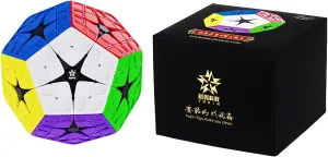 CuberSpeed YuXin Master Kilominx Magnetic stickerless 4x4 dodecahedral Puzzle 4x4 Kilominx Speed Cube