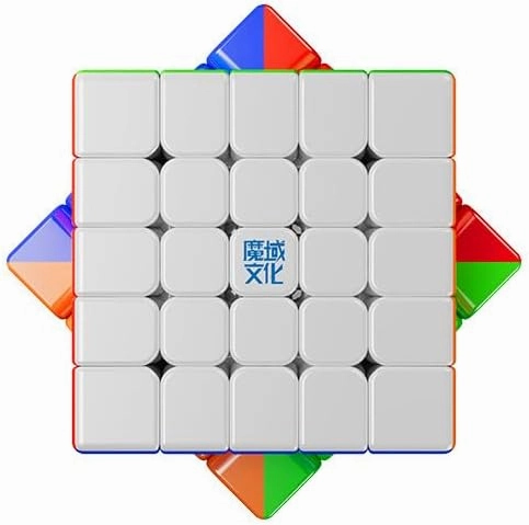 Cuberspeed Moyu Aochuang V6 5X5 stickerless Cube Moyu Aochuang V6 Magnetic Flagship 5x5x5 Speed Cube (Single-Track)