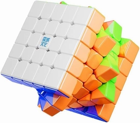 Cuberspeed Moyu Aochuang V6 5X5 stickerless Cube Moyu Aochuang V6 Magnetic Flagship 5x5x5 Speed Cube (Single-Track UV)