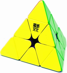 Cuberspeed MoYu WeiLong Pyraminx MagLev stickerless Speed Cube (Pyramin MagLev Magnetic)