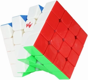 Cuberspeed Vin Cube 4x4 4x4x4 Magnetic Stickerless Speed Cube, Standard VinCube 4x4 Stickerless Professional Stickerless Puzzle Standard Edition