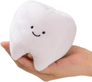Cute Tooth Plush Soft Stuffed Tooth Fairy Plushie Doll Toy 4 Inches