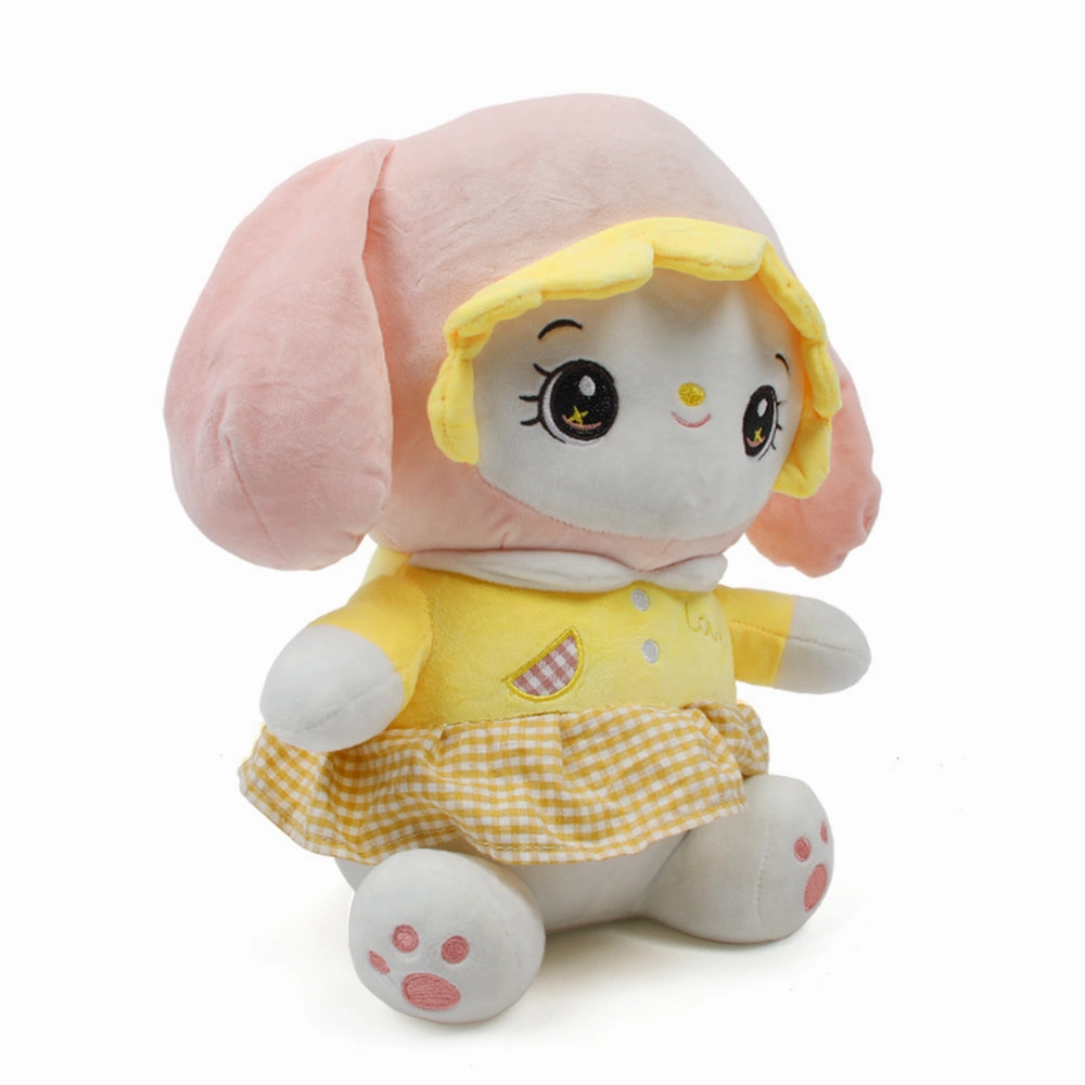 Cute Beautiful Doll Wearing Frock Soft Toys Doll For Girls - 45cm