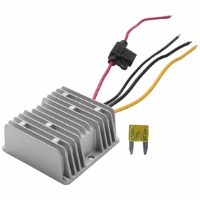DC 36V/48V to 12V 20A Converter DC Regulator Reducer Transformer Converter Power with Fuse