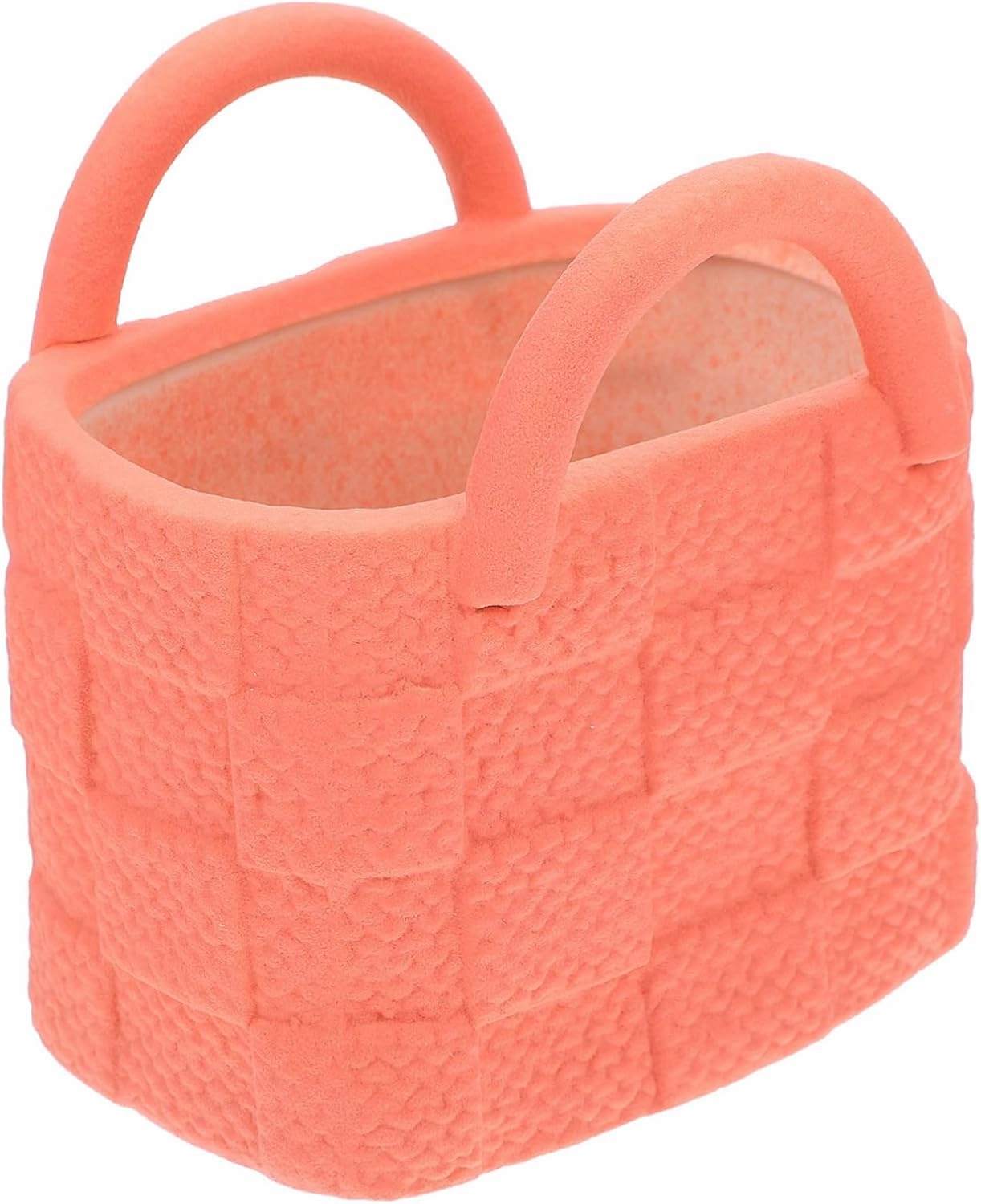 Decorative Handbag Vase Ceramic Vase for Home Office Stylish Flower Holder