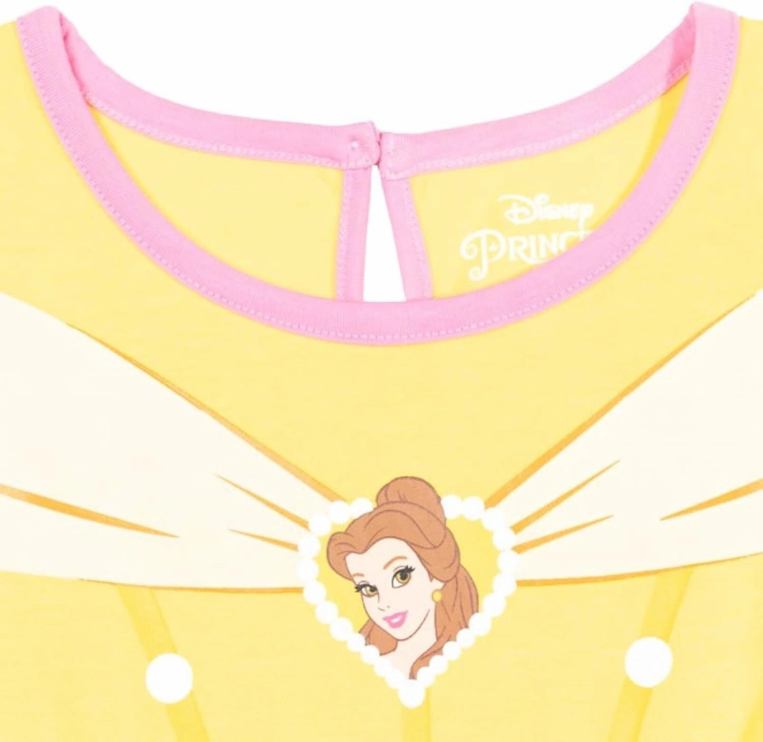 Disney Princess Girls Romper With Skirt Overlay Toddler to Big Kid