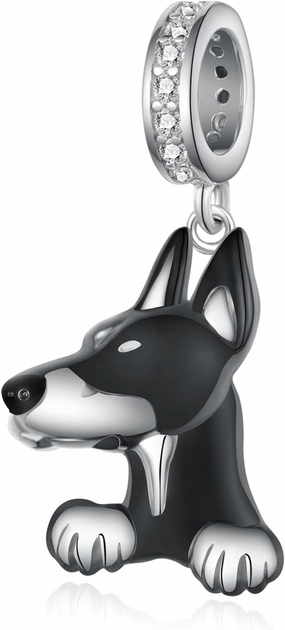 Doberman Gifts 925 Sterling Silver Doberman Charms Dog Jewelry Gifts for Women Doberman Lovers