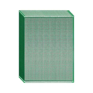 Double Sided PCB Board,D DZRCOXI Large PCB Circuit Board Protoboard 50Pcs 15X20CM for DIY Soldering Electronic Projects Compatible with Arduino Kits (15X20CM-50Pcs)