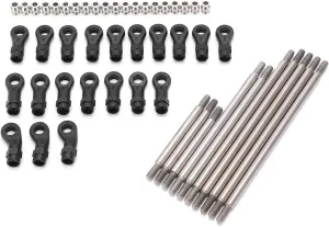 Drfeify Exquisite Link Rod Set for 324mm Wheelbase, Lower Body Gravity and Prevents Deformation, Great Replacement Accessories