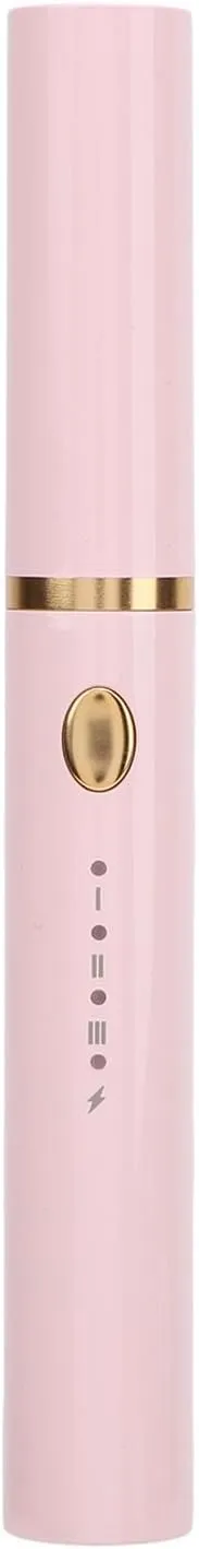 Electric Eyelash Curler Smart Temperature Controlled Long Lasting Mini Lash Curler Women (Pink)