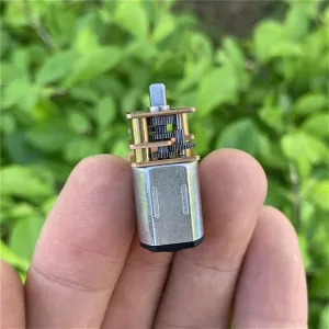 ELLANA Powered Mini GA12-N20 Reduction Motor, Smart Car 3V 6V Low Speed Miniature DC Gear Reduction Electric Door Lock Motor Torque Gear
