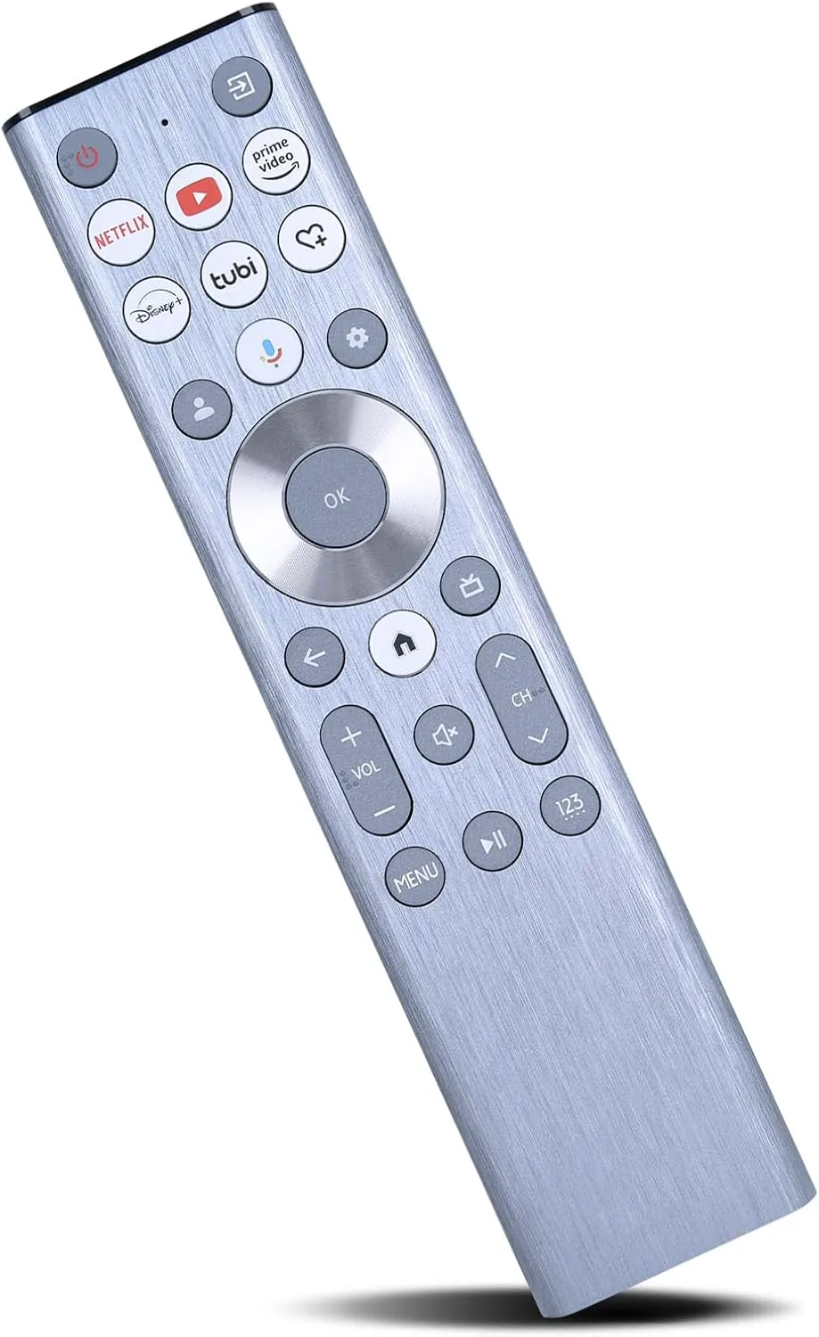 ERF6A80 Replacement Voice Remote Control for Hisense U6 U7 U8 Series Mini-LED ULED 4K UHD Smart TV 55U8N 65U8N 75U8N 85U8N 100U8N 55U7N 65U7N 75U7N 55U6N 65U6N 75U6N 85U6N （with Backlit）