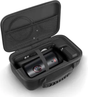 Esimen Hard Case for Nebula Capsule 3 Laser/NEBULA Capsule 3 GTV Projector, Remote Adapter, Remote Control, Cables,USB Flash Drive Accessories Travel Case Protective Bag