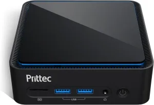 F8 Mini PC, Intel 13th gen i7-13620H, 32GB DDR4 RAM, 1TB M.2 SSD, Support 8K, Four Display, HDMI x2, USB3.2 Gen 1 x2, USB2.0 x2, Type-C x2, WiFi6/BT5.2, 2.5GB LAN x1, Win11 Pro