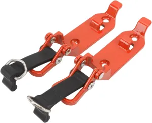 Fabater Roof Rack Shovel Clamp 2 Pack Secure Fixing Roof Rack Shovel Bracket for Car (Orange)