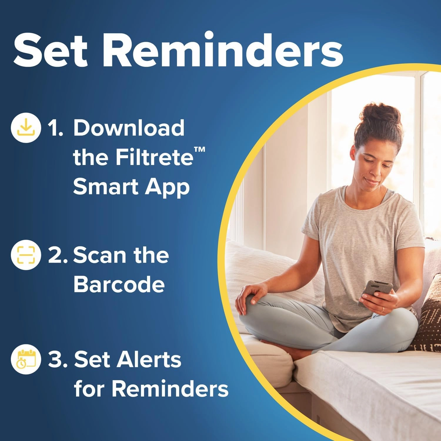 Filtrete 16x20x1 AC Furnace Air Filter, MERV 12, MPR 1500, CERTIFIED asthma & allergy friendly, 3 Month Pleated 1-Inch Electrostatic Air Cleaning Filter, 4-Pack (Actual Size 15.69 x 19.69 x 0.78 in)