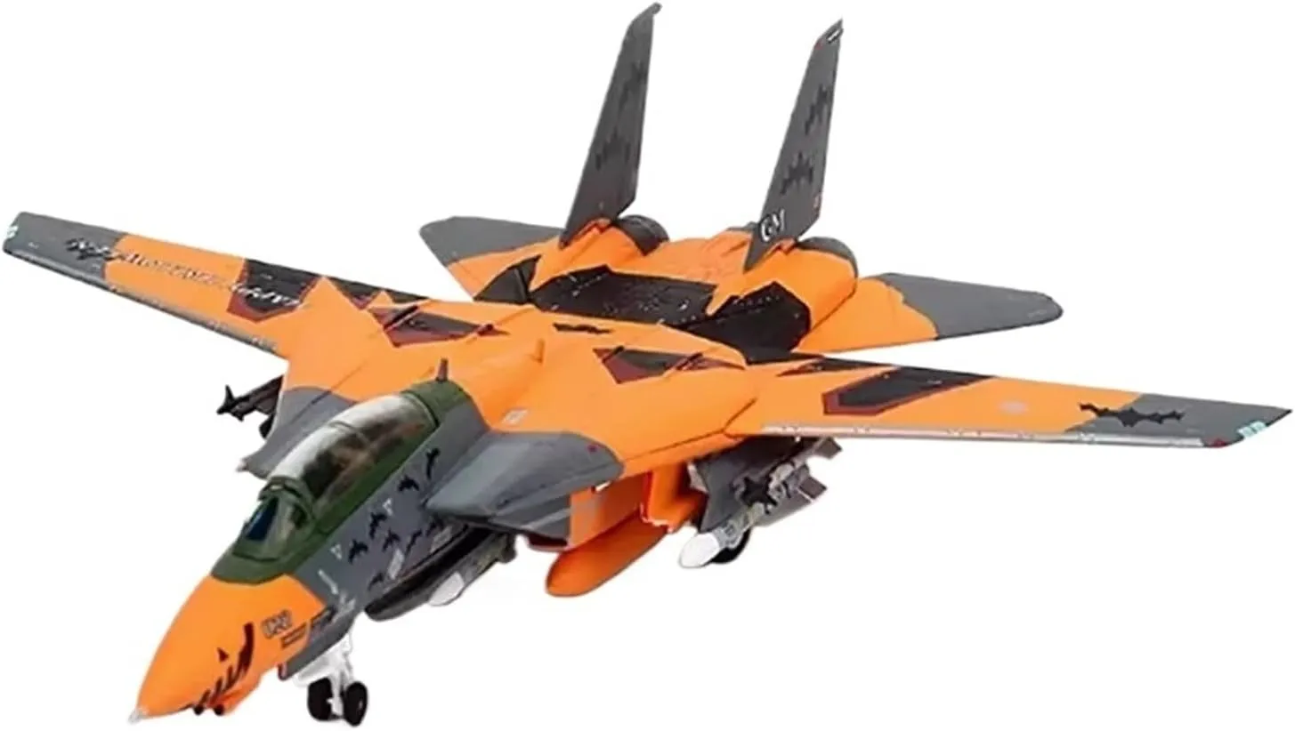 Finished Models 1/144 for US Navy F-14D Tomcat Fighter Model Alloy Ornament Collectible Scale Airplanes