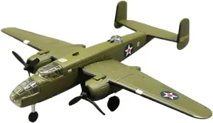 Finished Models 1/144 Scale Model Toys U.S. Air Force B-25 Bomber Static Collectible Ornament Scale Airplanes