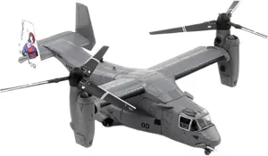 Finished Models 1/144 Scale U.S. Navy MV-22B Fishhawk Rotorcraft Alloy Figure Static Collection Scale Airplanes