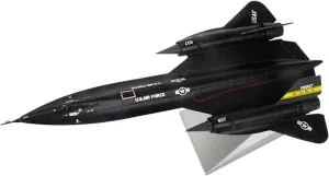 Finished Models 1:144 USAF SR-71 Blackbird Reconnaissance Aircraft Alloy Model Static Decoration Scale Airplanes