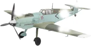 Finished Models 1:48 109E-4 Franz Von Werra Fighter Aircraft Alloy Finished Model Static Decoration Scale Airplanes