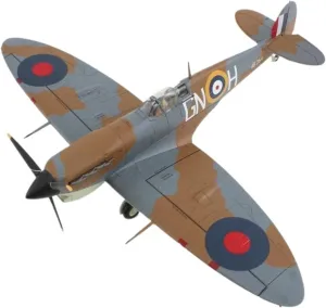 Finished Models 1:48 for UK Spitfire Vb Robert McNair Static Alloy Model Collectible Scale Airplanes